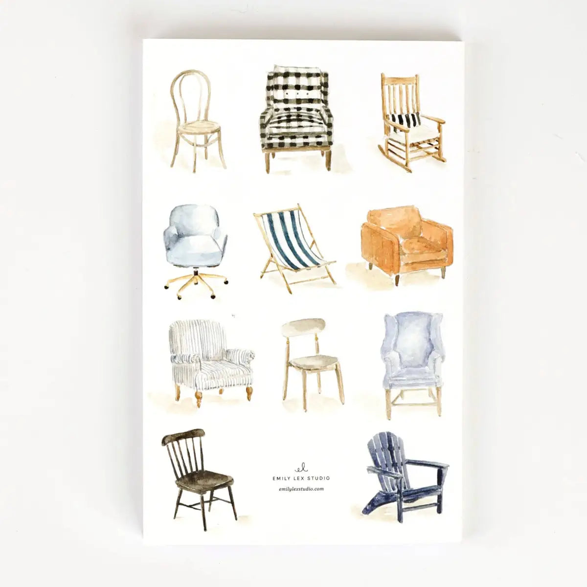 Notebook - Chairs - emily lex studio