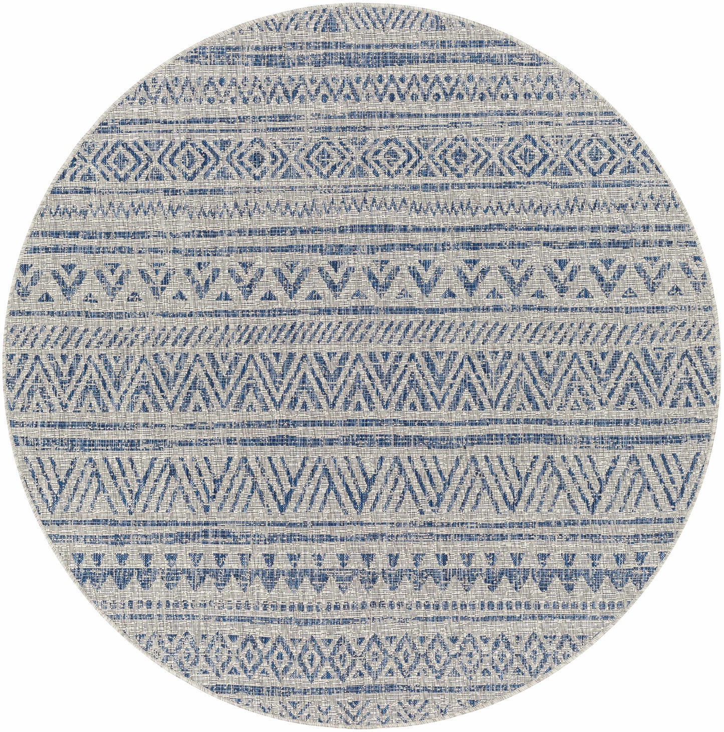 Novato Outdoor Rug - 6’7’’ Round - Boutique Rugs