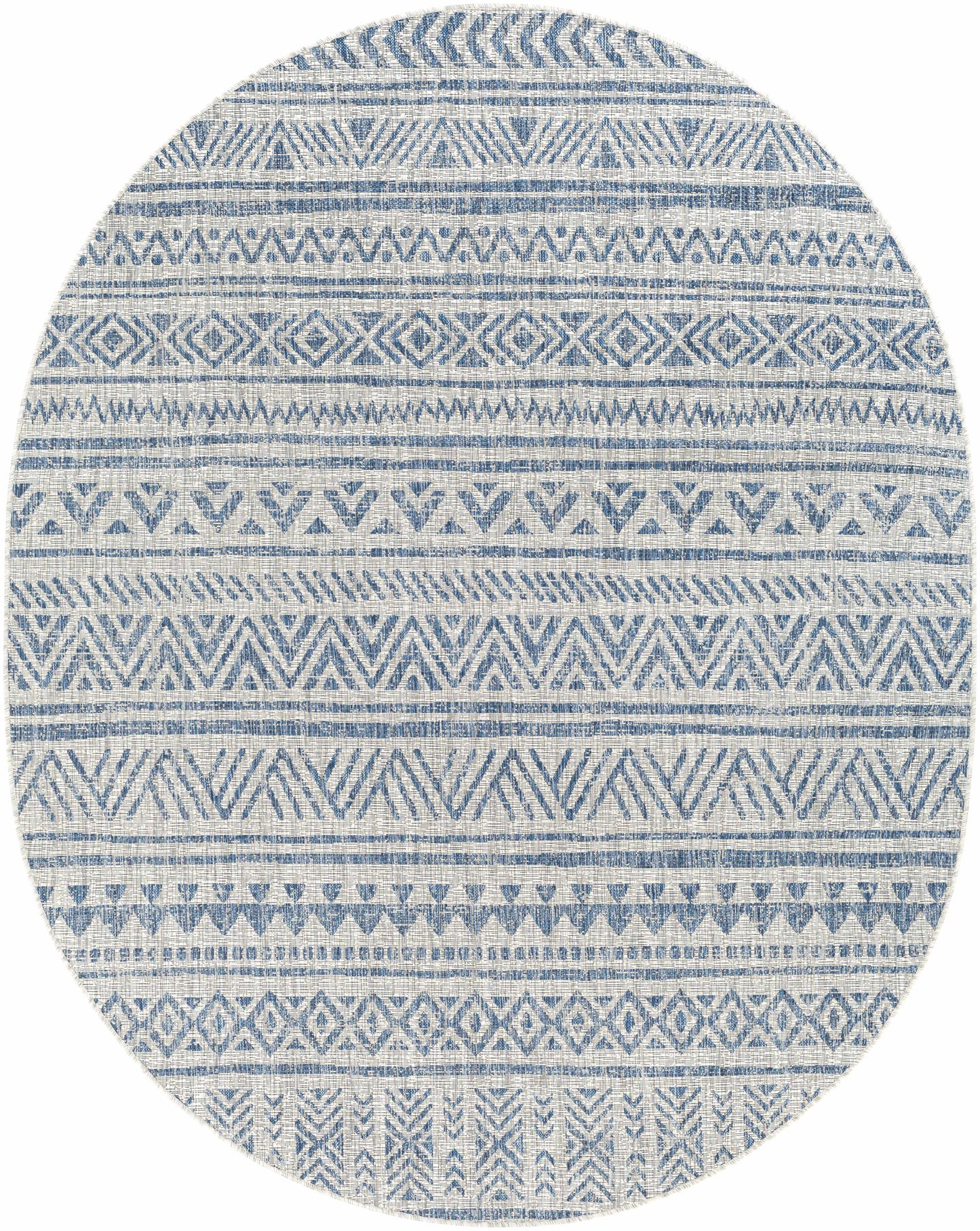 Novato Outdoor Rug - 7’10’’ x 10’ Oval - Boutique Rugs