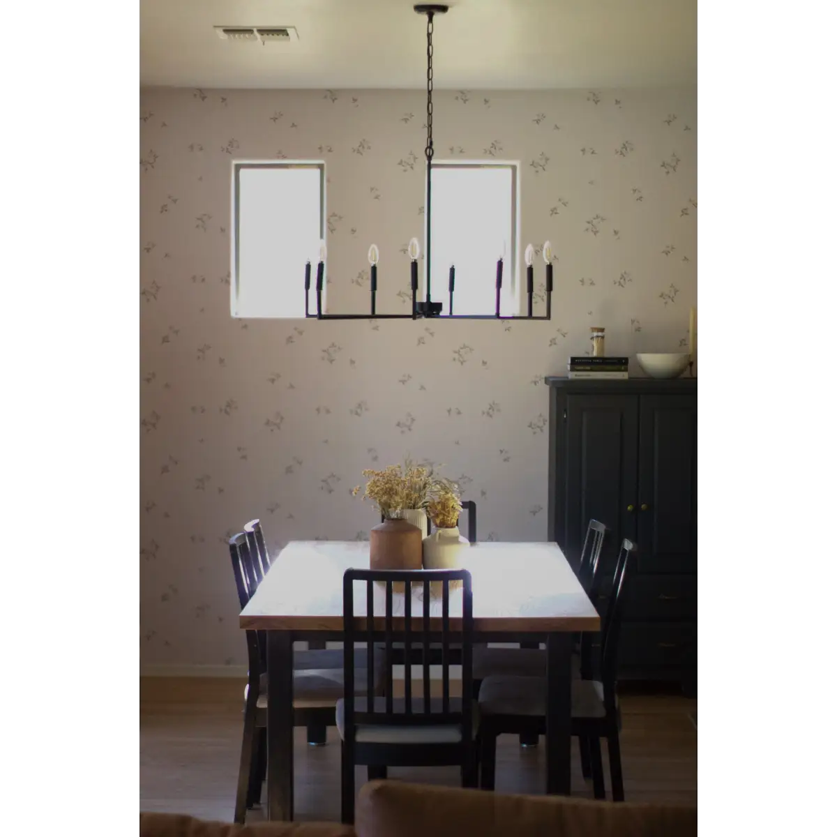 Nova Wallpaper - Leaf Sprigs on Cream - Loomwell Home Goods