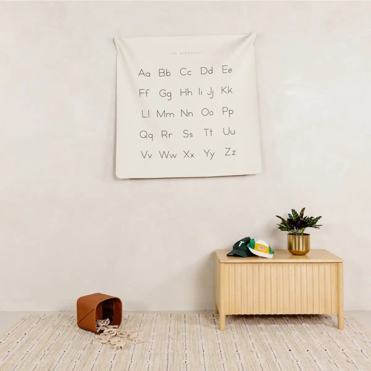 Nursery or Playroom Tapestry - Small - Alphabet - Gathre