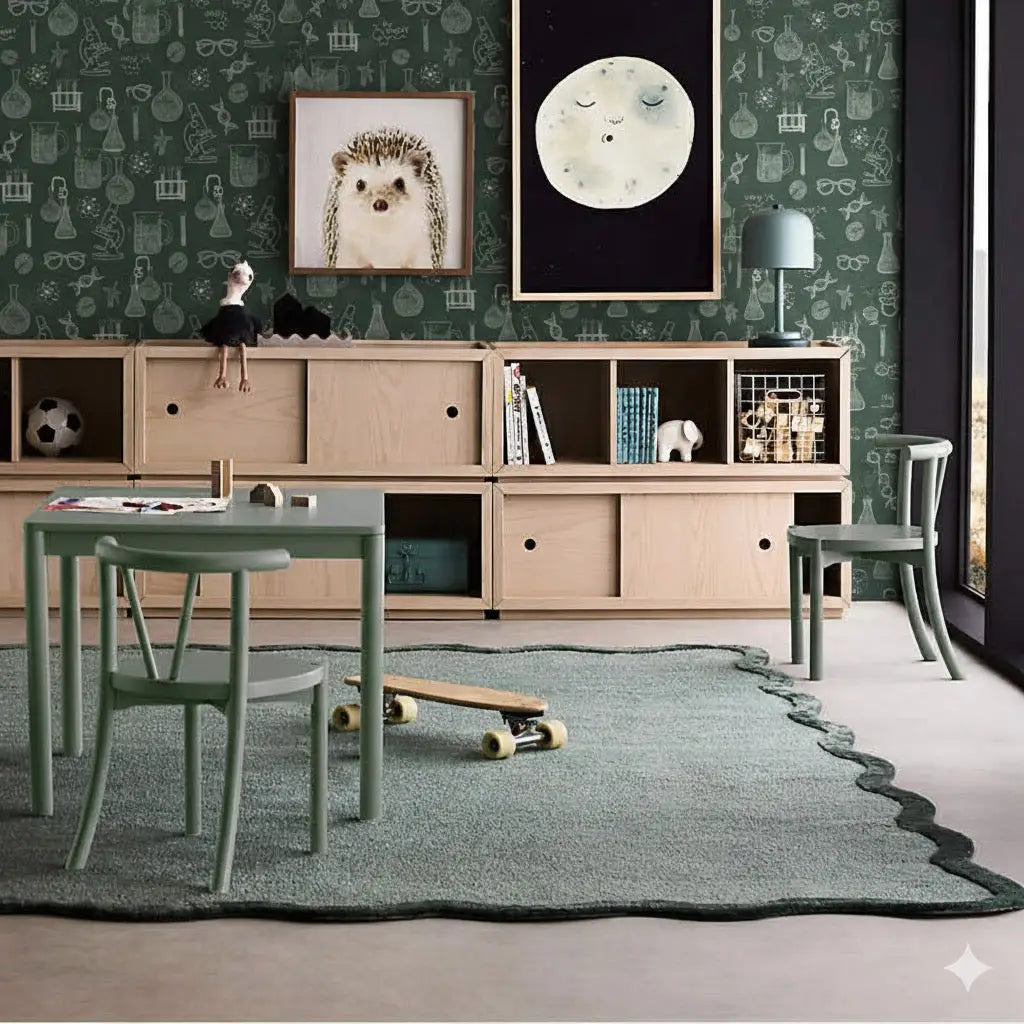 Nye Wallpaper - Science Chemistry for Kids - by Kristie Vargo - Loomwell Home Goods