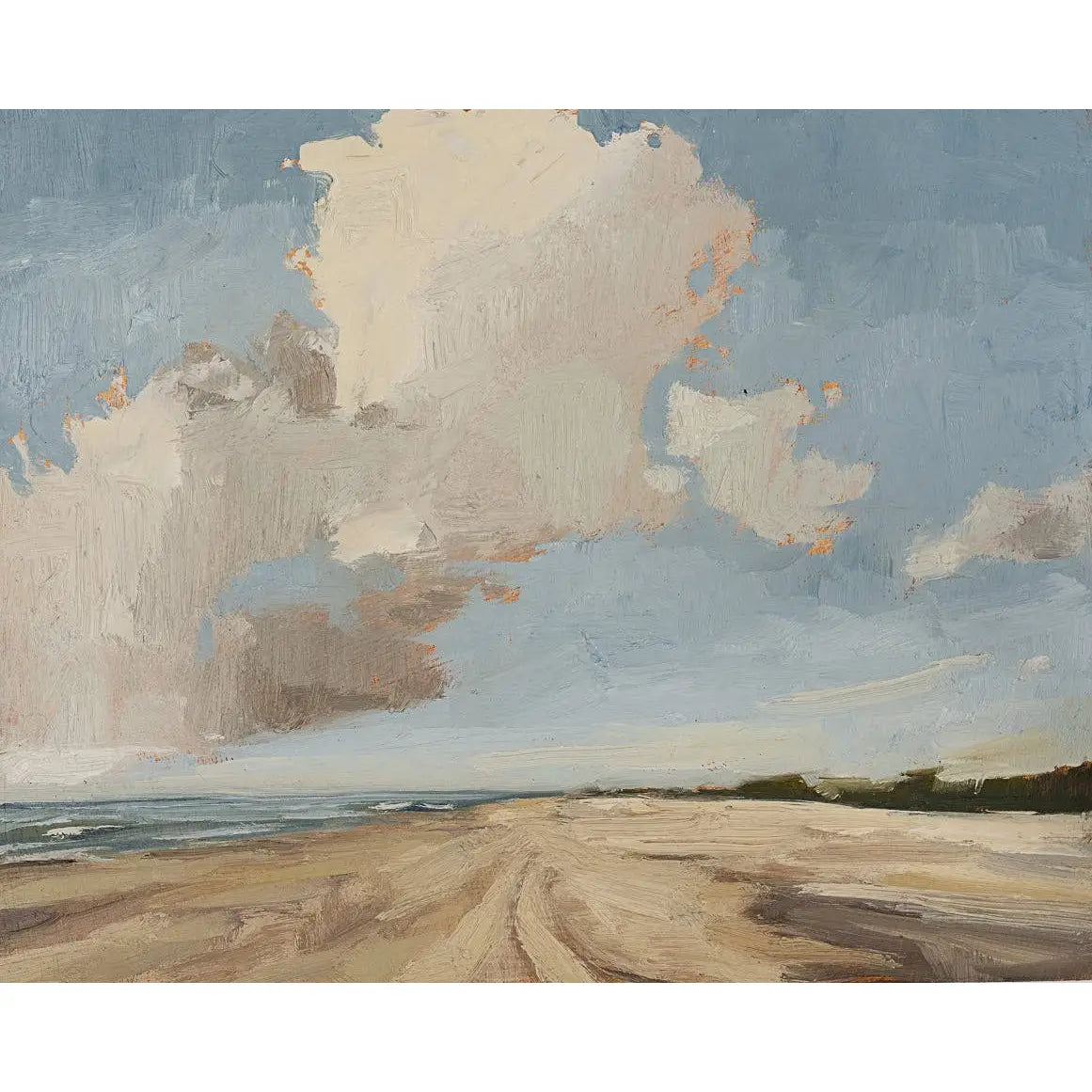 Art Print - The Horizon Painting - 5x7 - Miss Mustard Seed