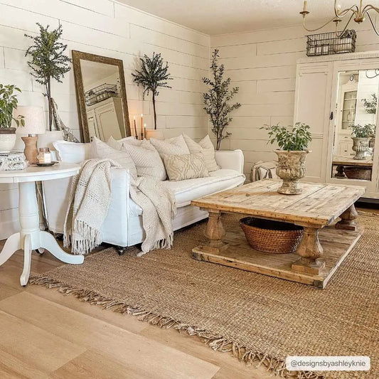 Oaks Perfect Flatweave Jute Rug - Boutique Rugs