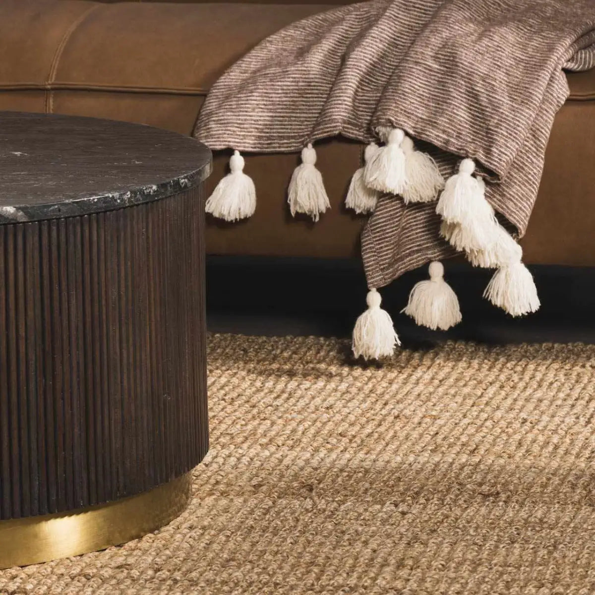 Oaks Perfect Flatweave Jute Rug - Boutique Rugs