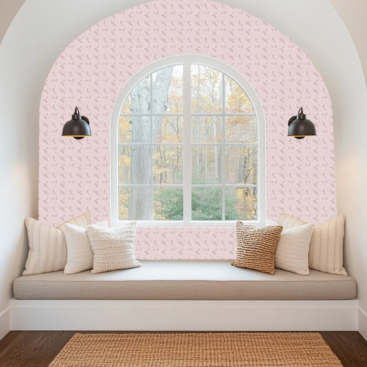 Odin Wallpaper - Gingko Leaves - by Tracy Stone Design - Loomwell Home Goods