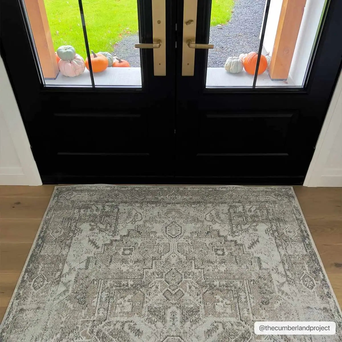 Olive Hera Washable Area Rug - Boutique Rugs
