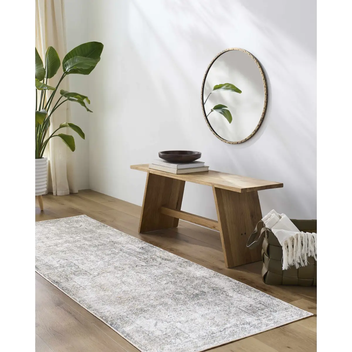 Olive Hera Washable Area Rug - Boutique Rugs