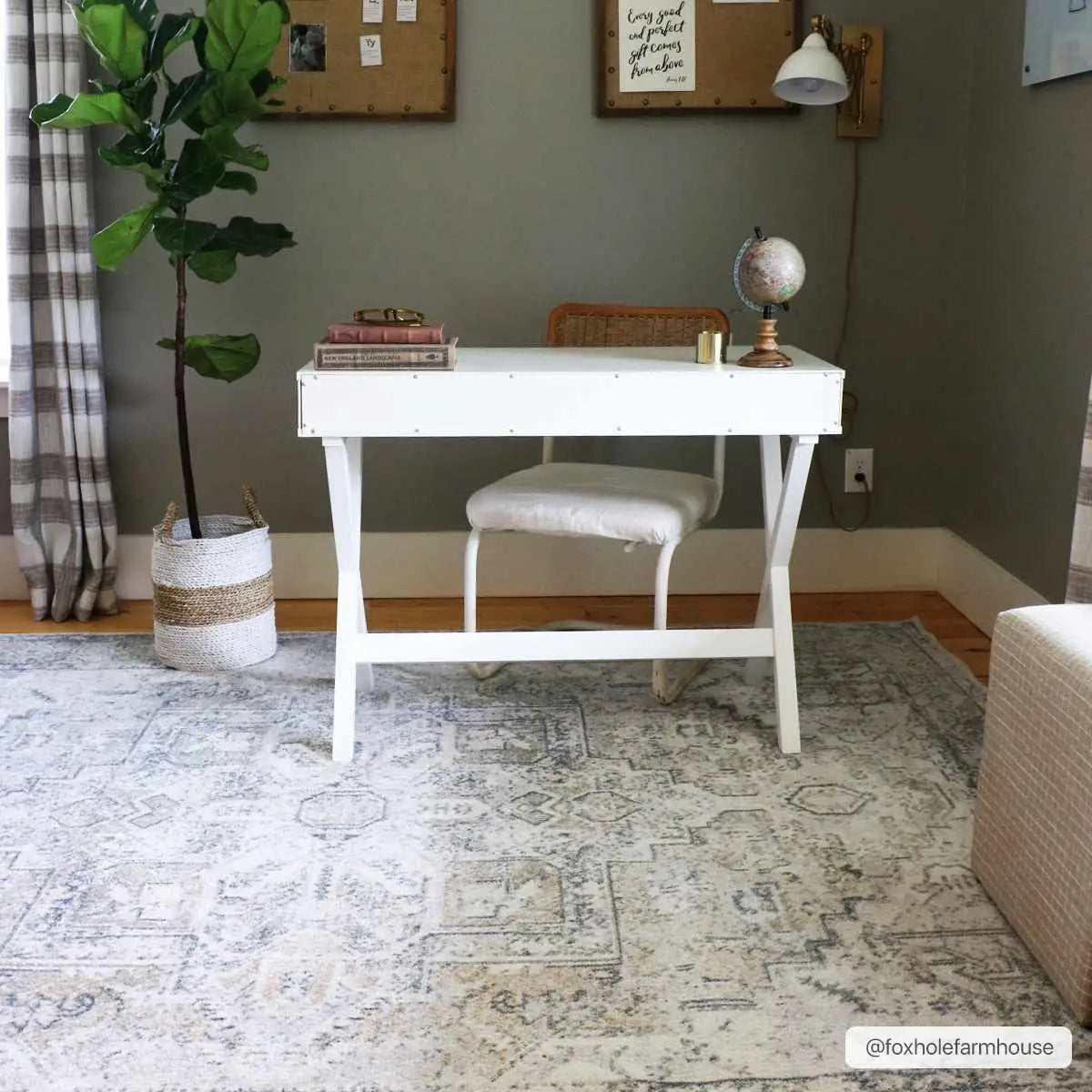 Olive Hera Washable Area Rug - Boutique Rugs