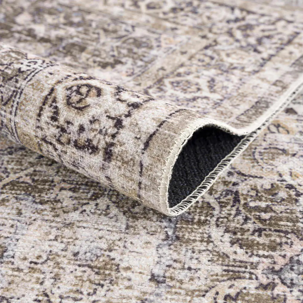 Olive Holi-2304 Washable Area Rug - Boutique Rugs