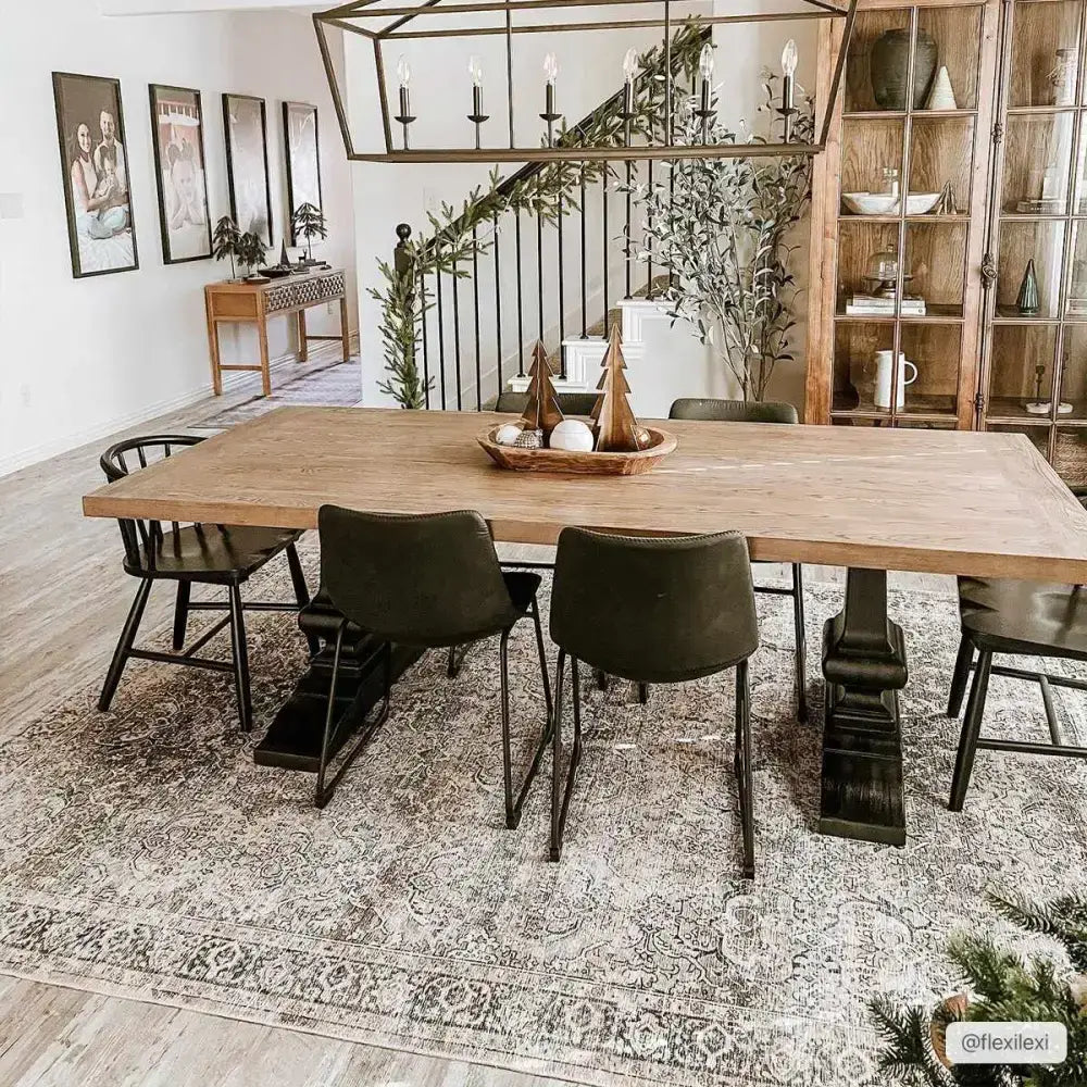 Olive Holi Washable Area Rug - Boutique Rugs