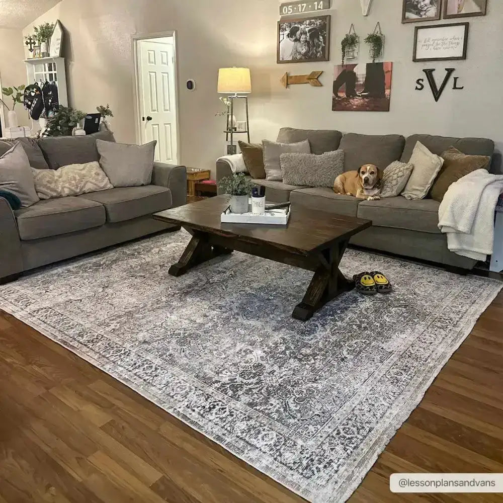 Olive Holi Washable Area Rug - Boutique Rugs