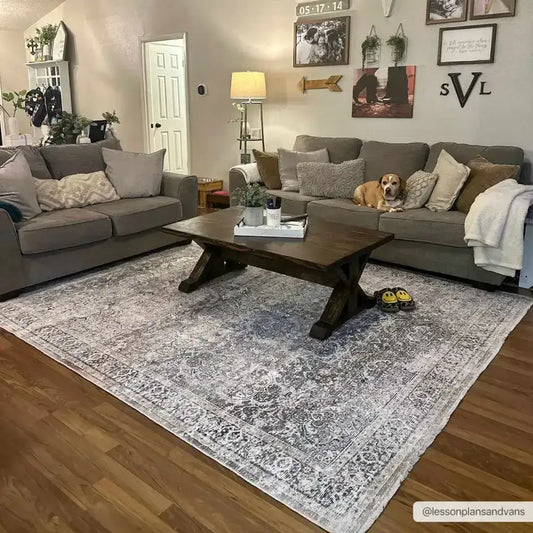Olive Holi Washable Area Rug - Boutique Rugs