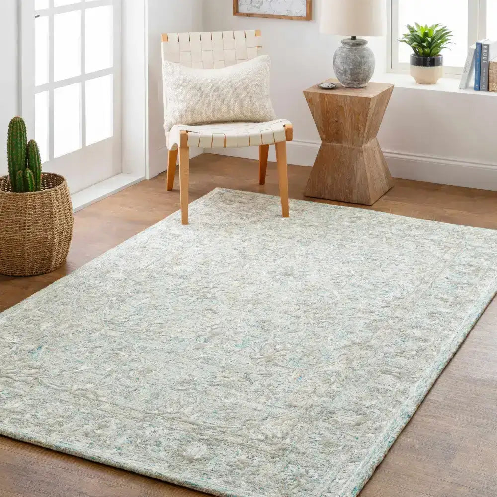Olive Neutral Traditional Area Rug - Boutique Rugs