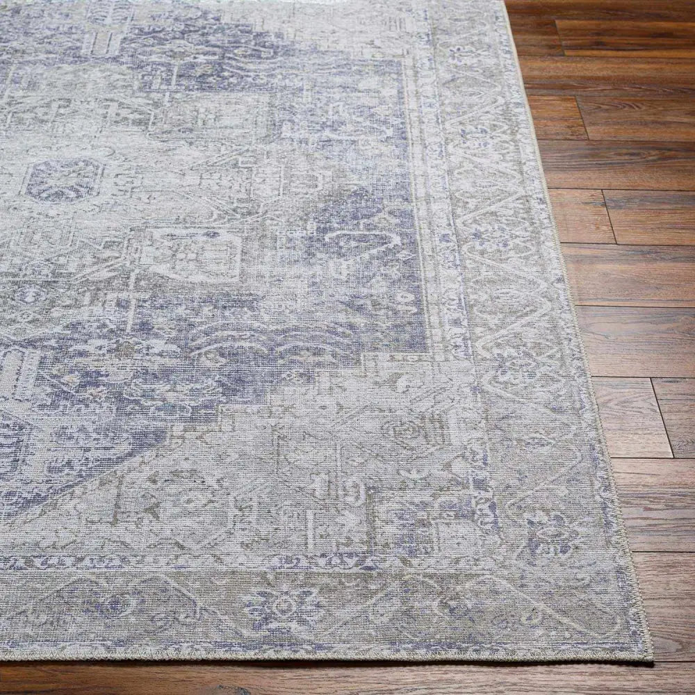 Olive Rosman Washable Area Rug - Clearance - Boutique Rugs