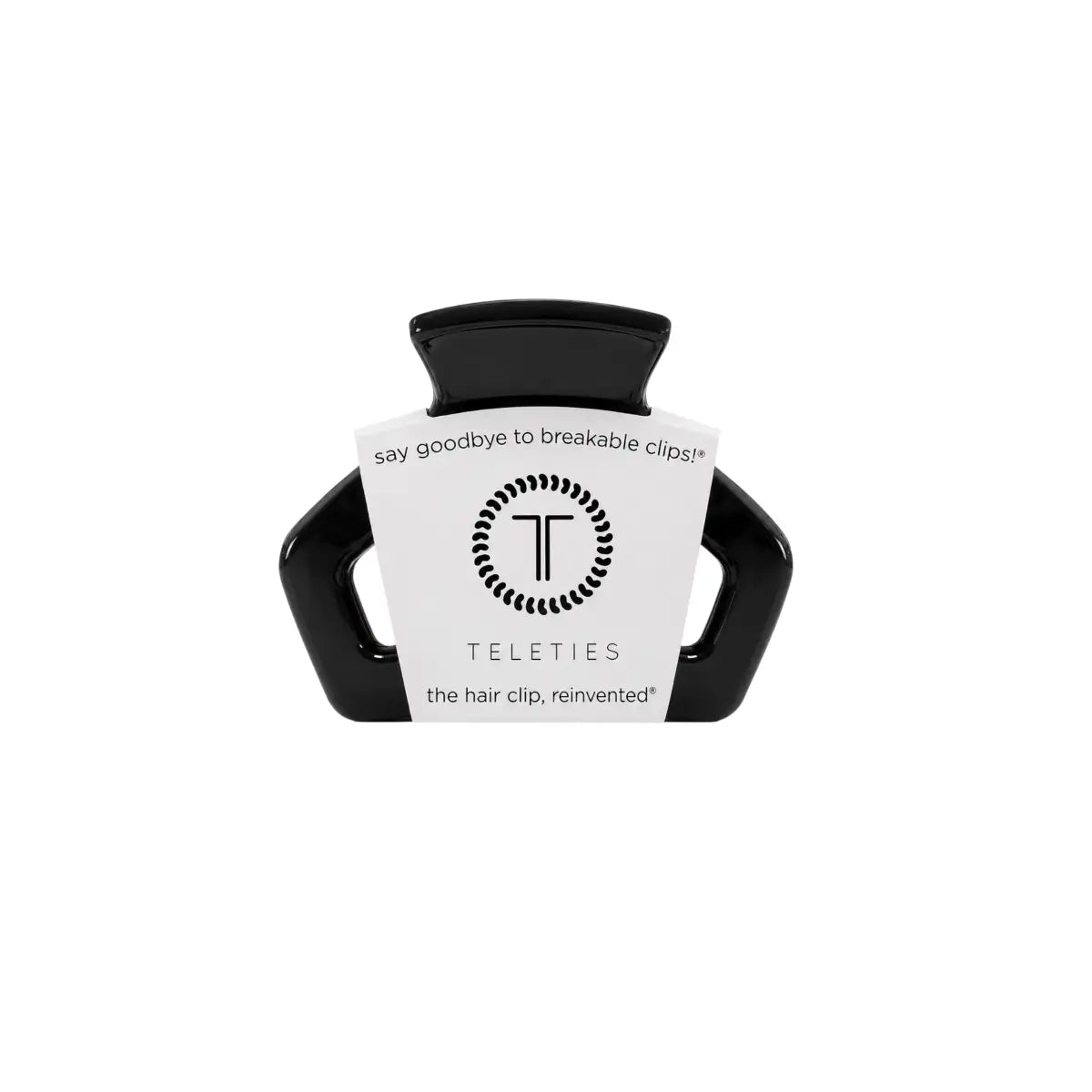 Open Hair Clip - Jet Black - Petite - TELETIES