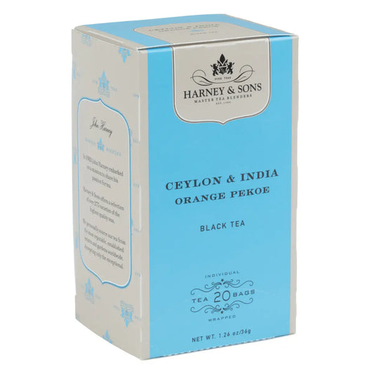 Orange Pekoe Tea - Box of 20 Premium Teabags - Teabags / Box of 20 Premium Teabags - Harney & Sons Fine Teas
