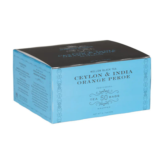 Orange Pekoe Tea - Box of 50 Wrapped Teabags - Teabags / Box of 50 Wrapped Teabags - Harney & Sons Fine Teas
