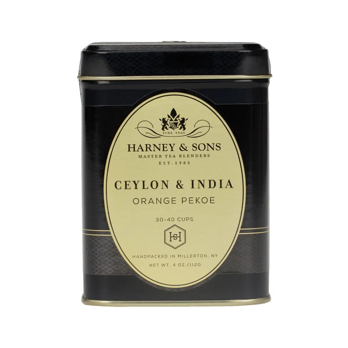 Orange Pekoe - Ceylon & India - Loose / 4 oz. Tin - Harney & Sons Fine Teas