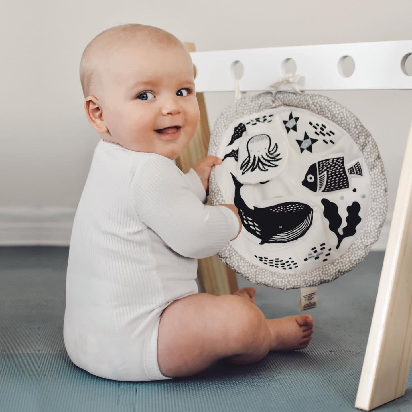 Organic Activity Pad - Ocean - Wee Gallery