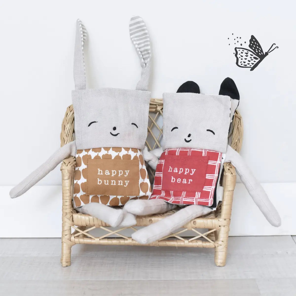 Organic Flippy Friend - Bear - Wee Gallery