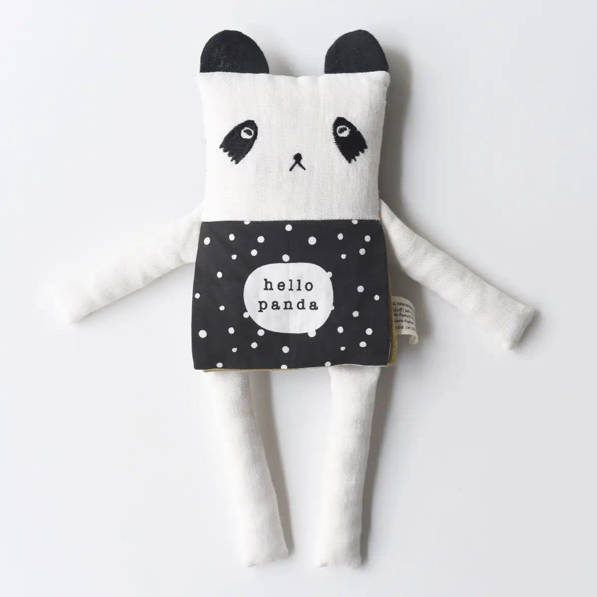 Organic Flippy Friend - Panda - Wee Gallery