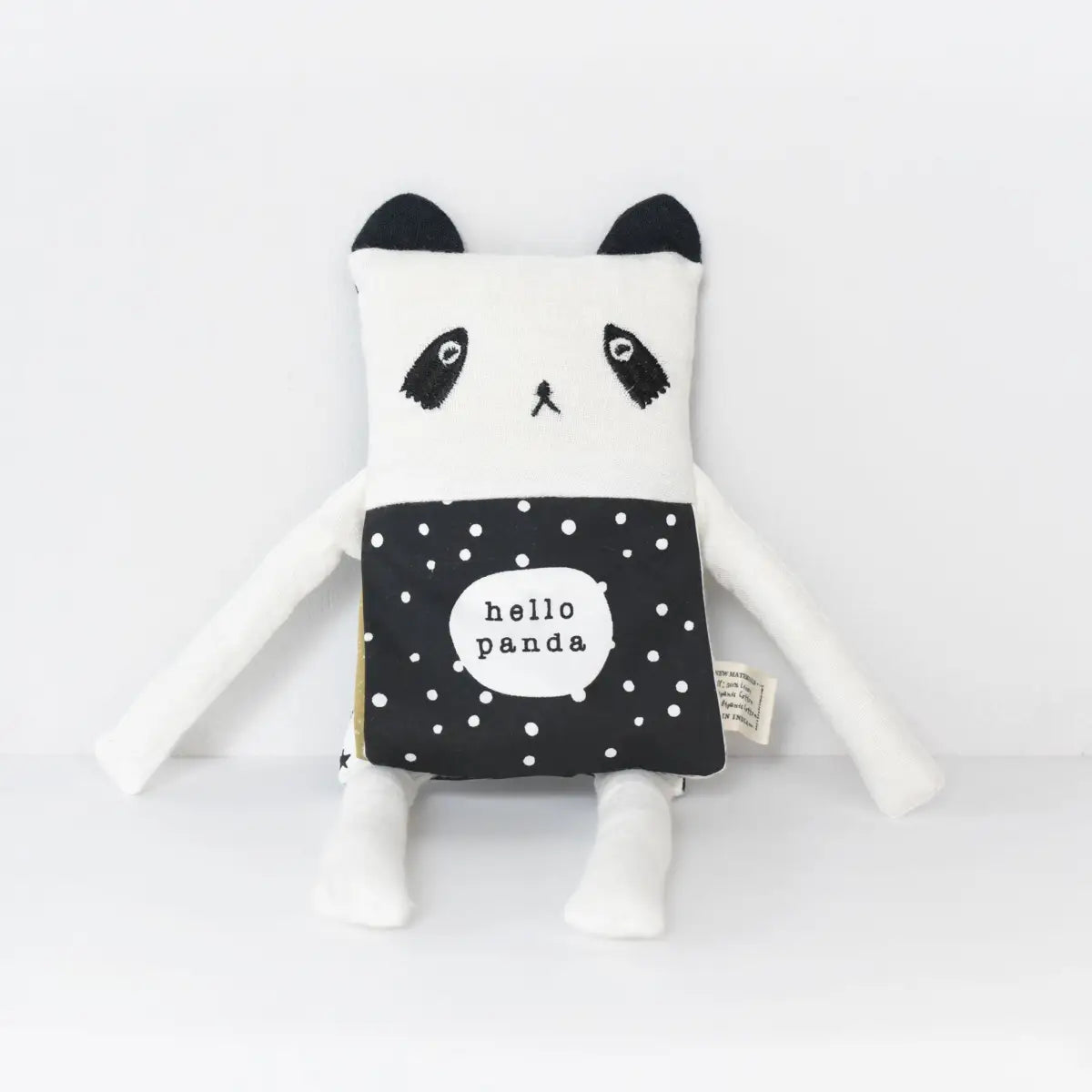 Organic Flippy Friend - Panda - Wee Gallery