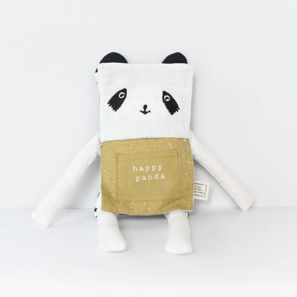 Organic Flippy Friend - Panda - Wee Gallery