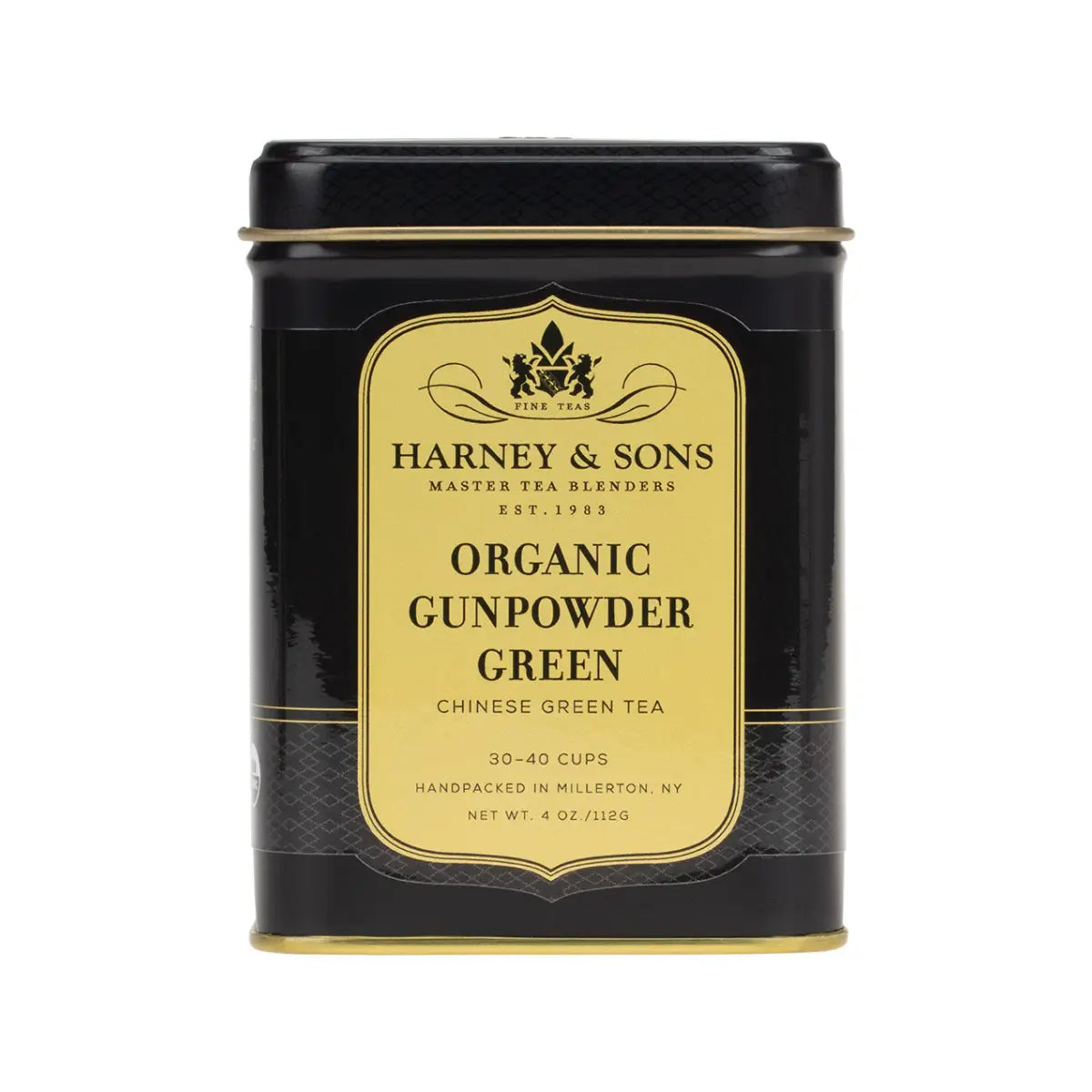 Organic Tea - Gunpowder - Loose or Sachets - Loose / 4 oz. Tin - Harney & Sons Fine Teas
