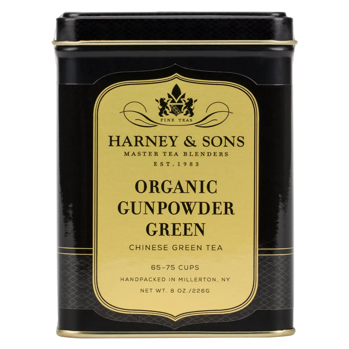 Organic Tea - Gunpowder - Loose or Sachets - Loose / 8 oz. Tin - Harney & Sons Fine Teas