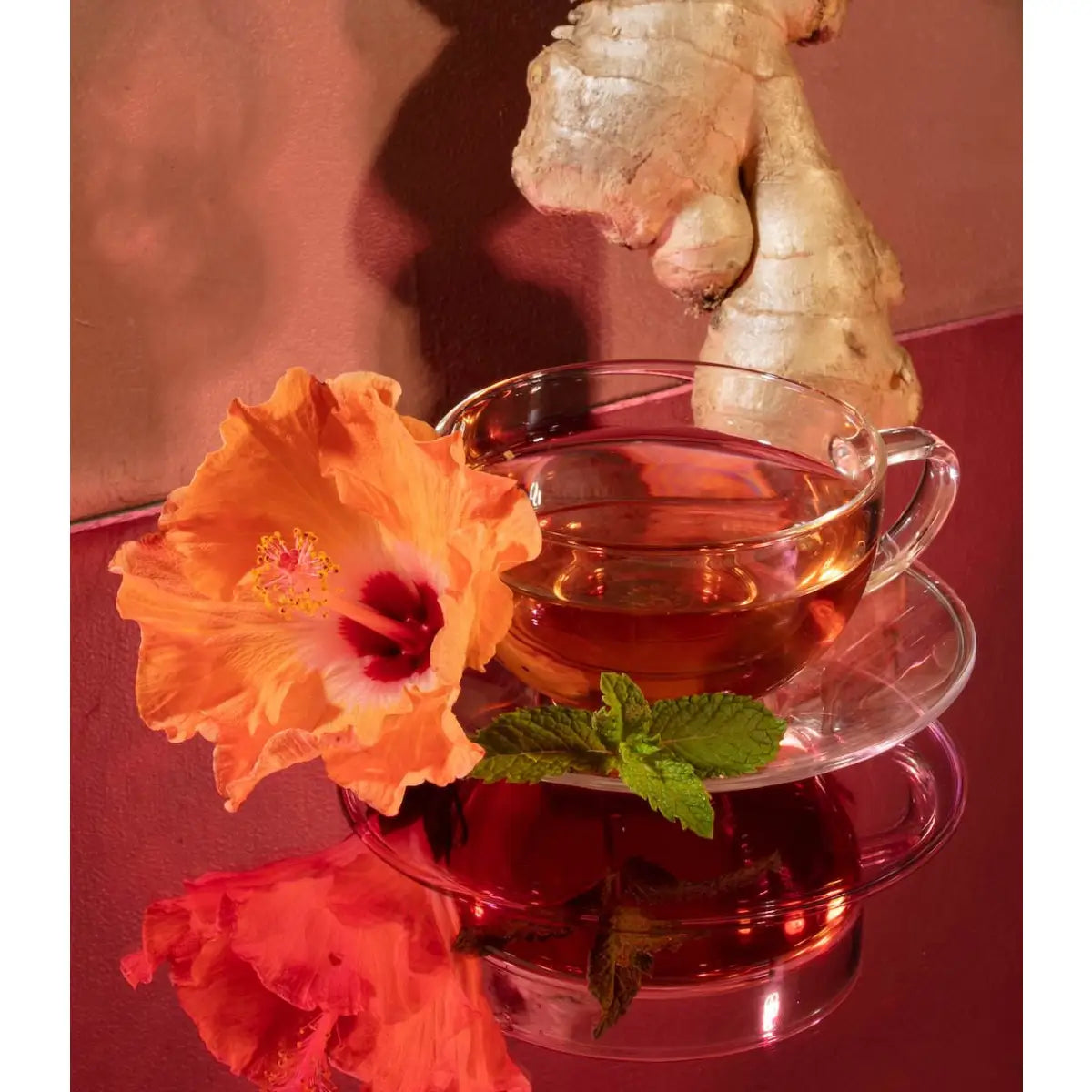 Loose Tea - Organic Hibiscus Ginger - Harney & Sons Fine Teas
