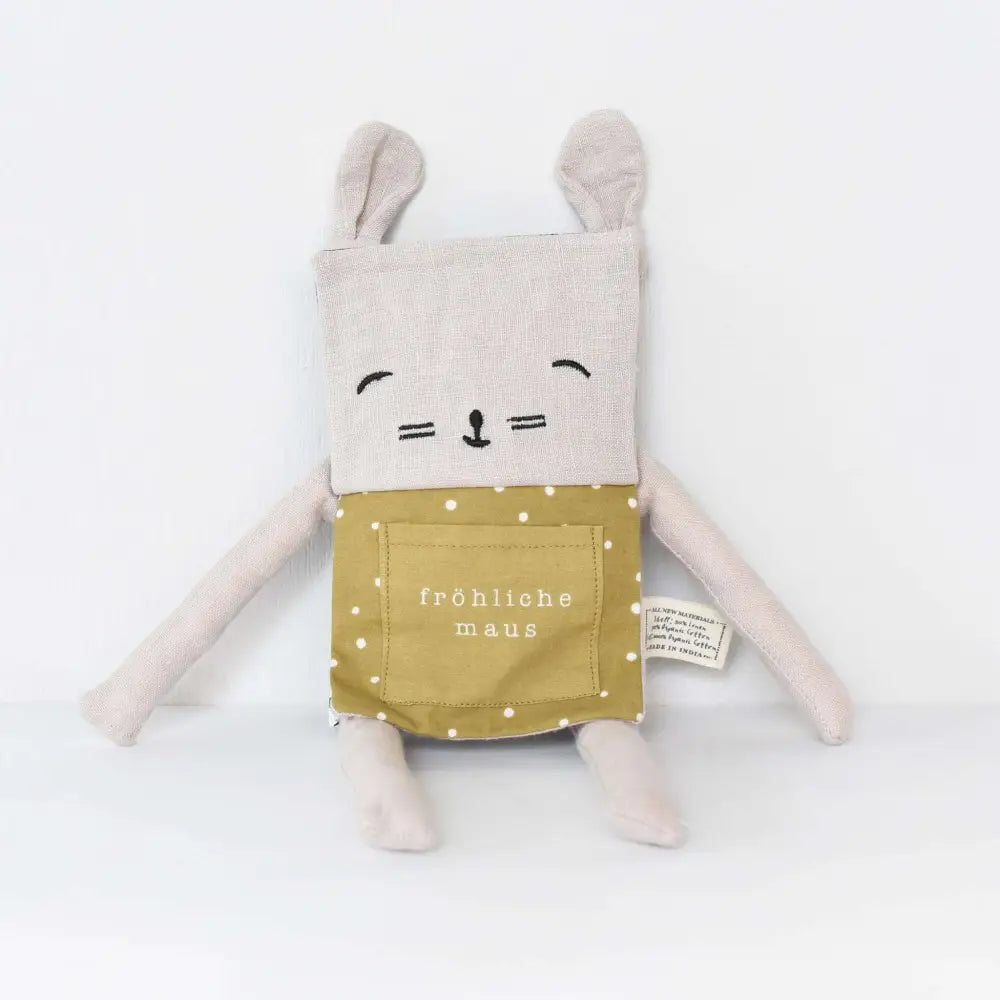 Organic Mouse Flippy Friend (German Edition) - Wee Gallery