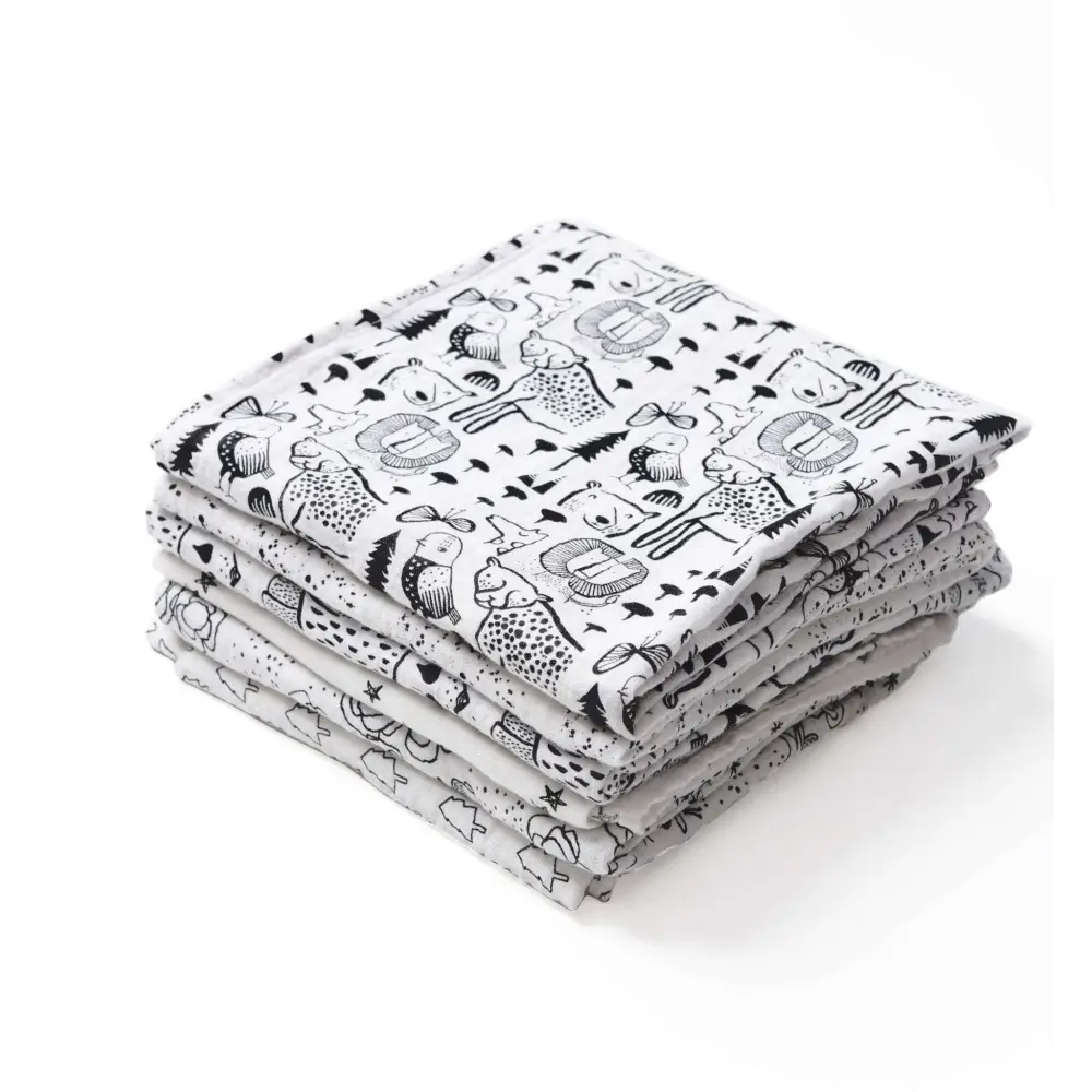 Organic Muslin Swaddle - Stars - Wee Gallery