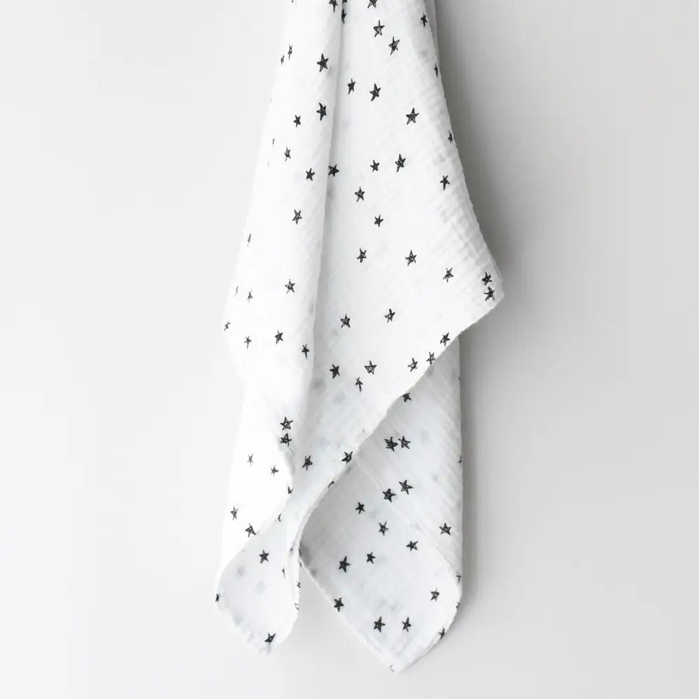 Organic Muslin Swaddle - Stars - Wee Gallery