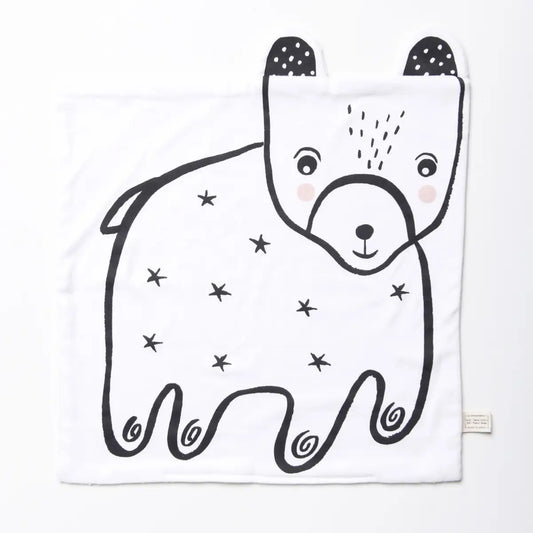Organic Snuggle Blanket - Bear - Wee Gallery