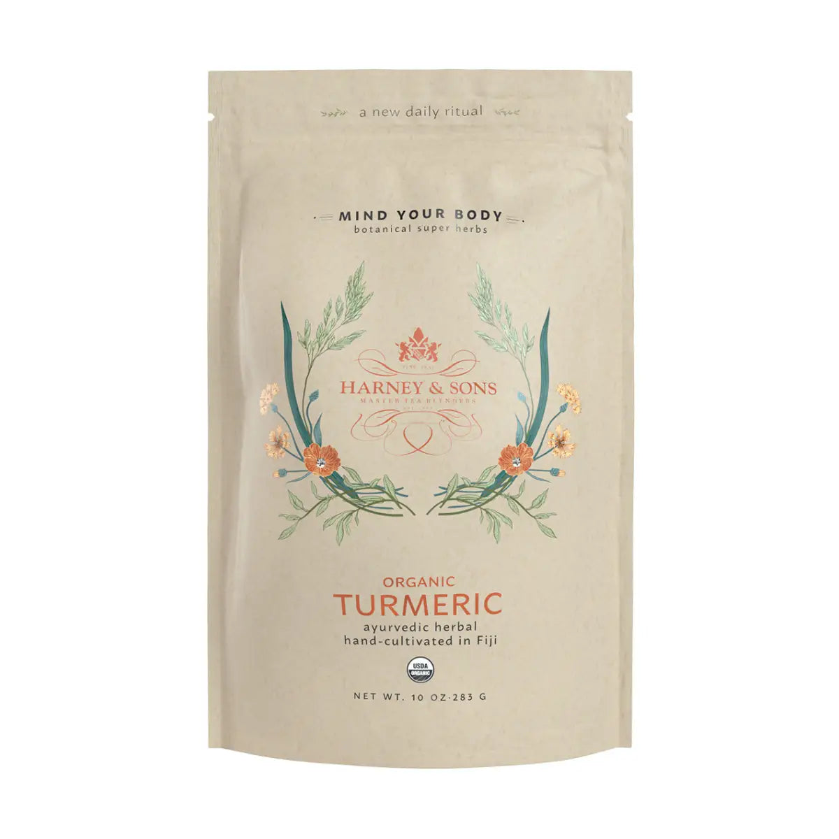 Loose Tea - Organic Turmeric - Loose / 10 oz. Bag - Harney & Sons Fine Teas