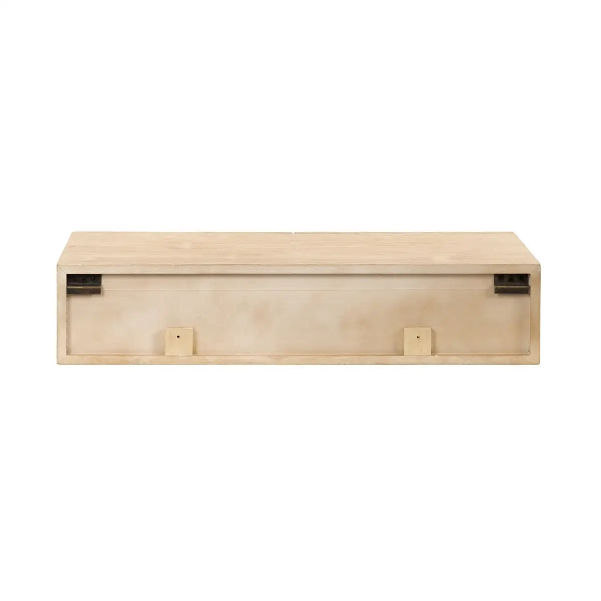 Ori Floating Rattan Console Table - Wall Mount - kateandlaurel