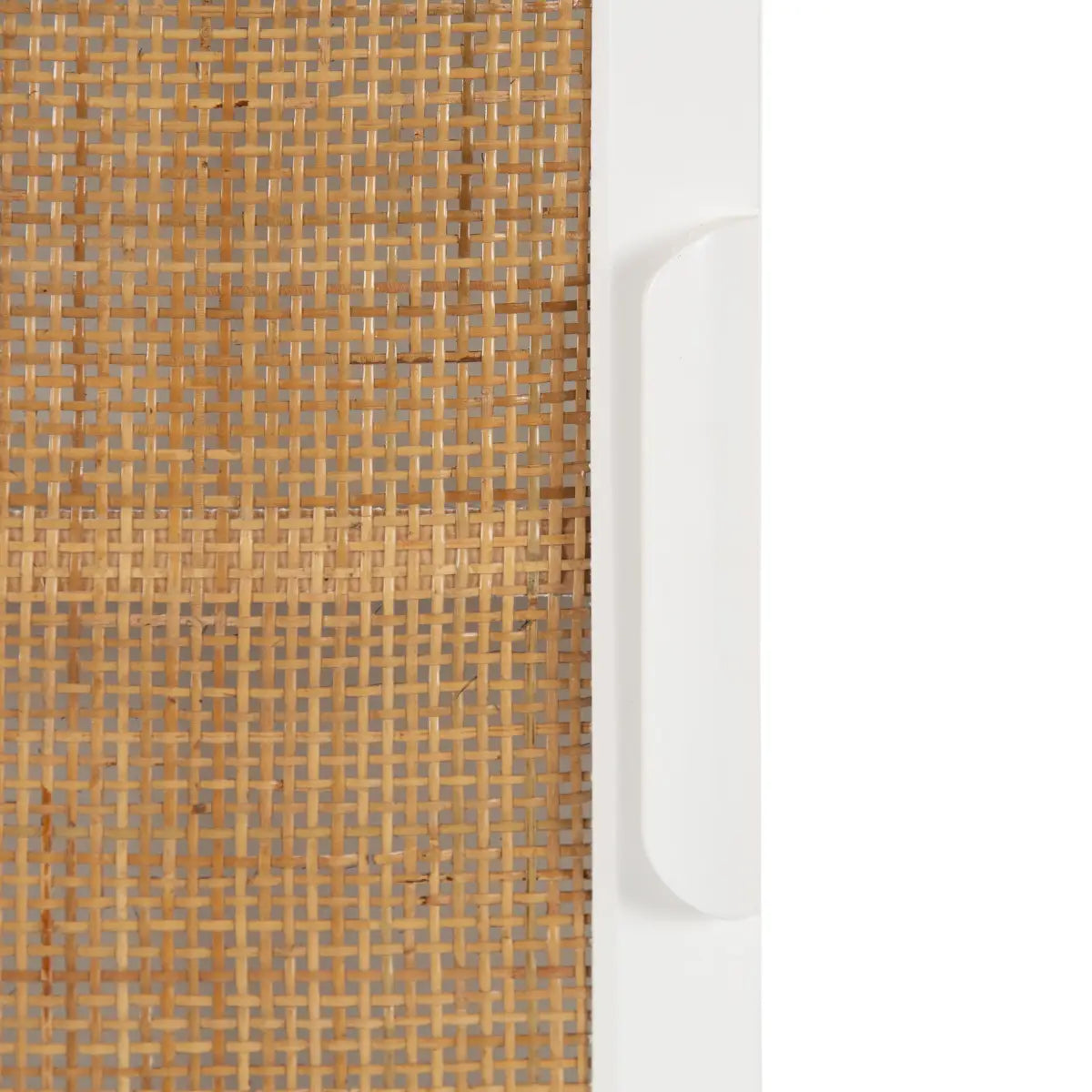 Ori Rattan Wall Cabinet with Cubby - kateandlaurel