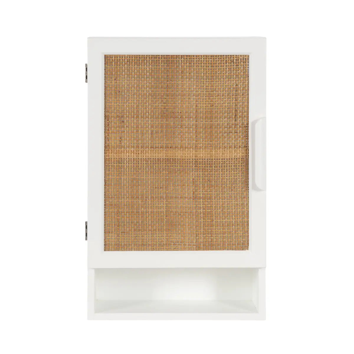 Ori Rattan Wall Cabinet with Cubby - kateandlaurel