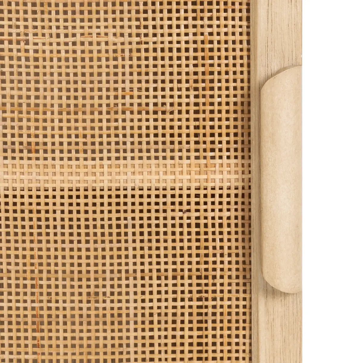 Ori Rattan Wall Cabinet with Cubby - kateandlaurel
