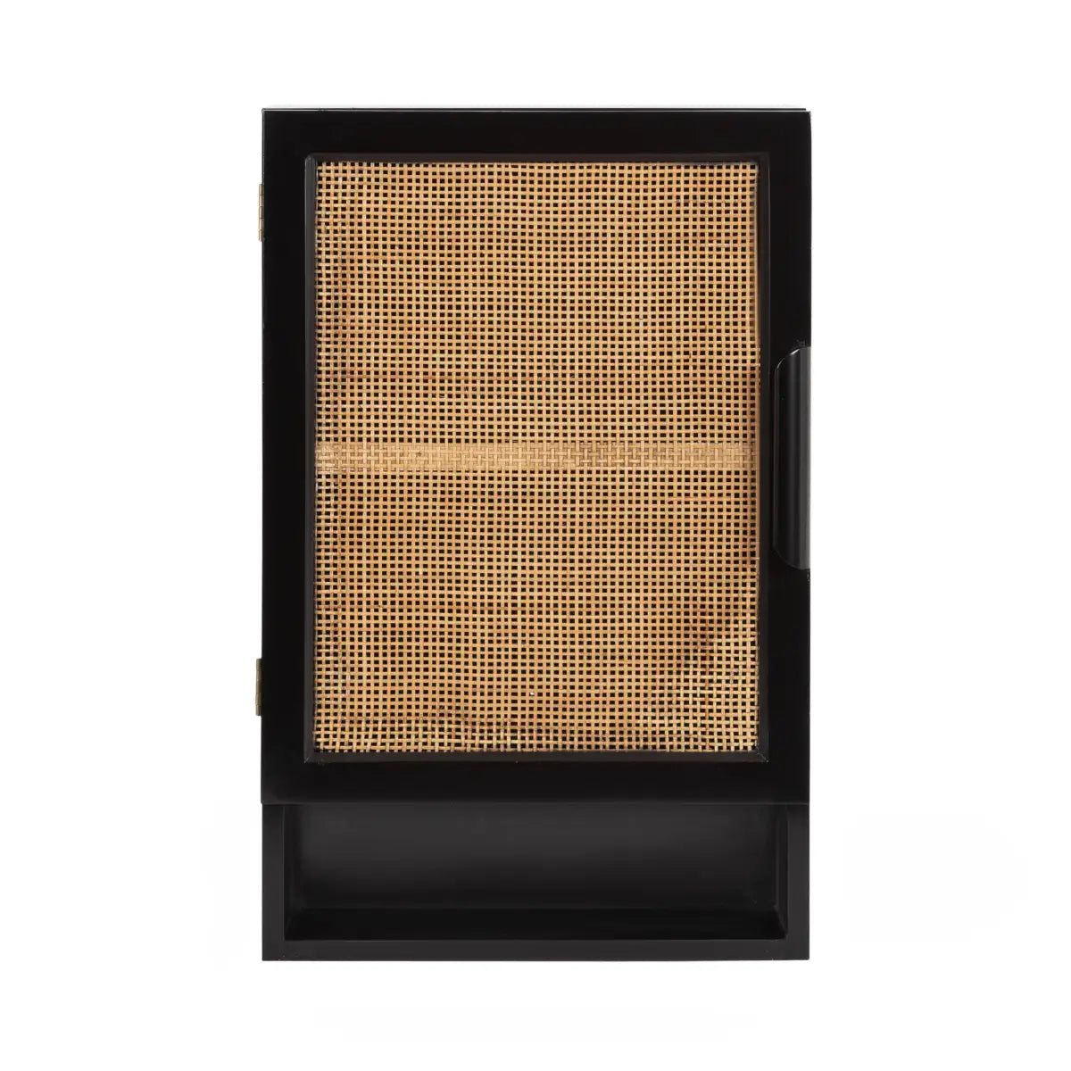 Ori Rattan Wall Cabinet with Cubby - kateandlaurel