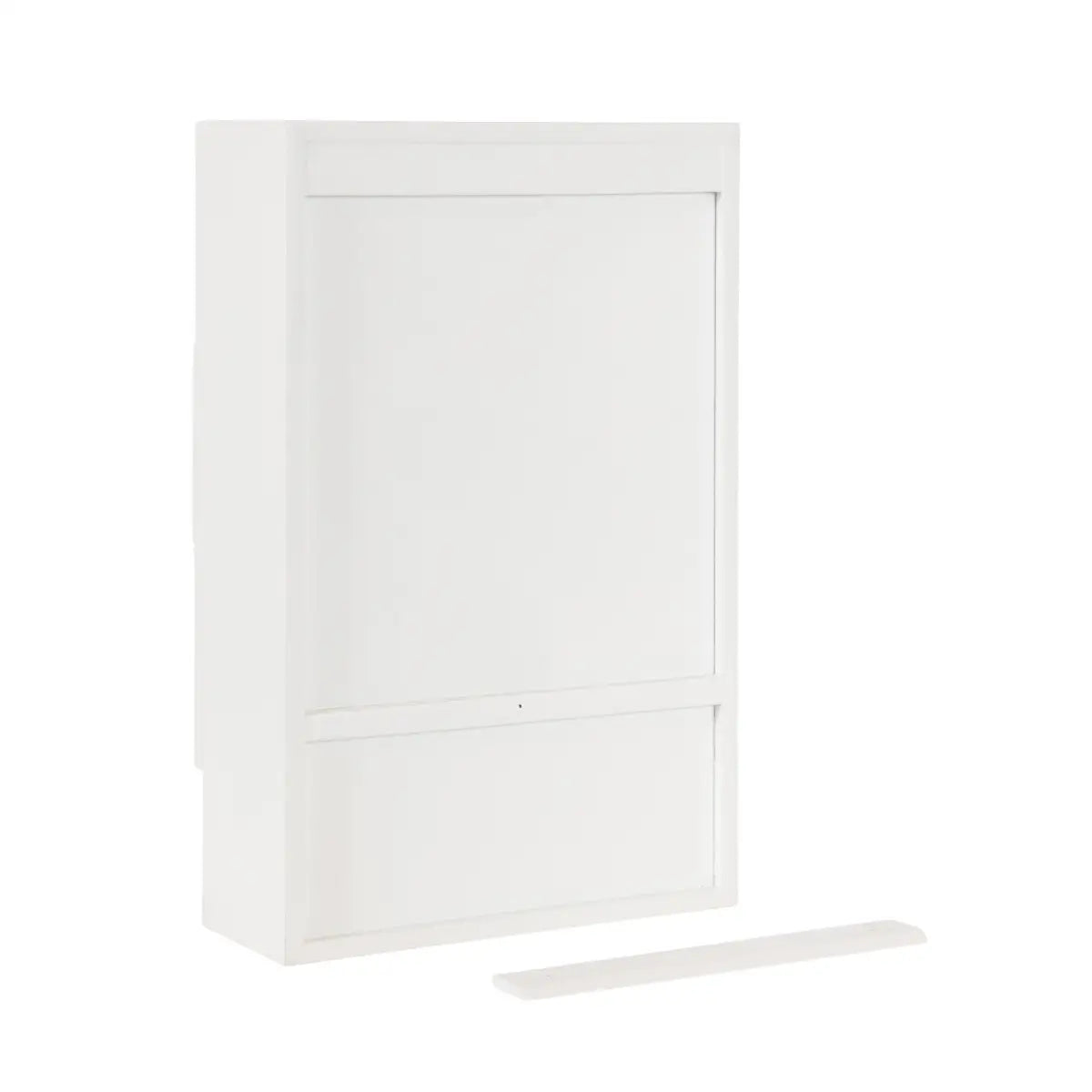 Ori Rattan Wall Cabinet with Cubby - kateandlaurel