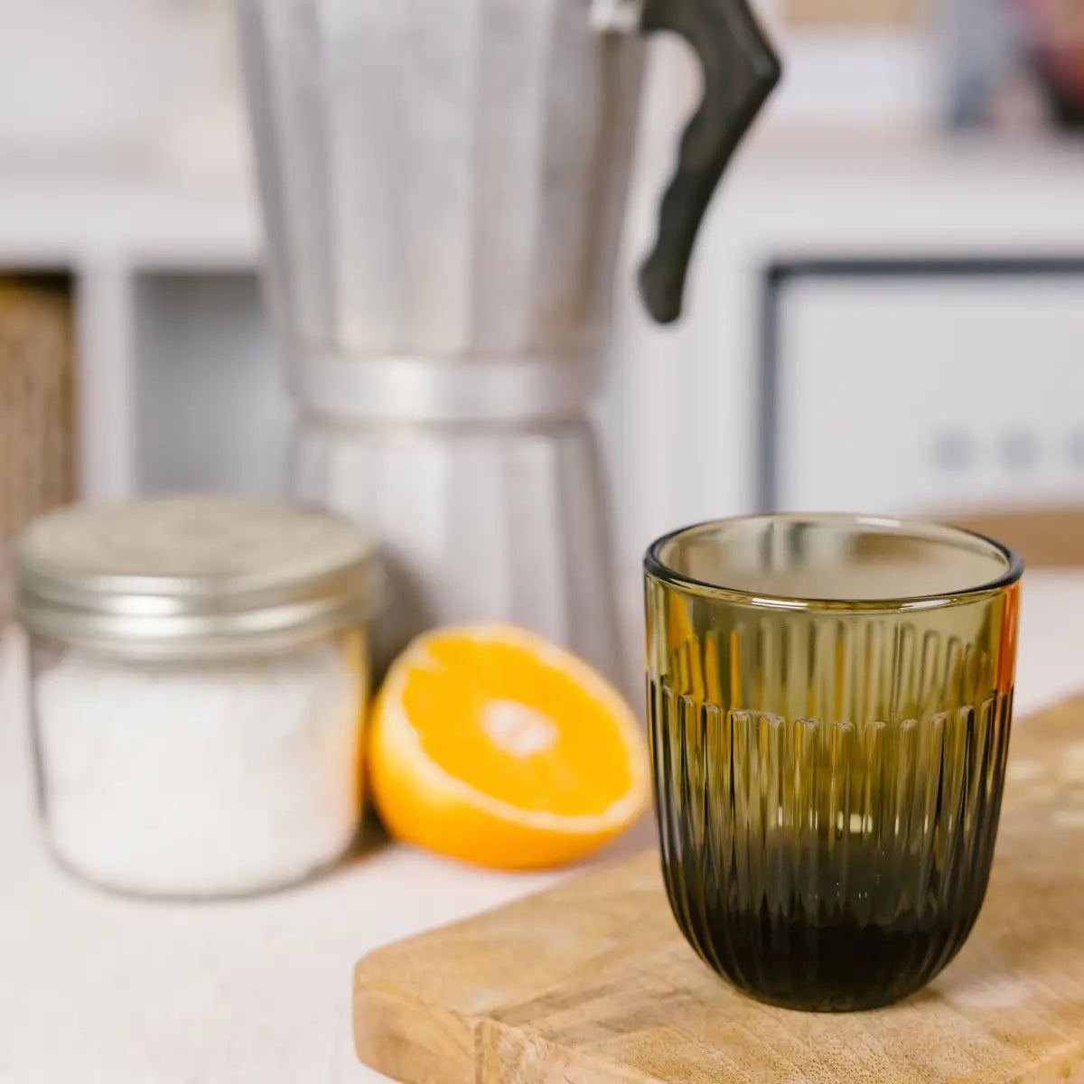 Ouessant Tumblers - Olive Green – Set of 6 - La Rochere