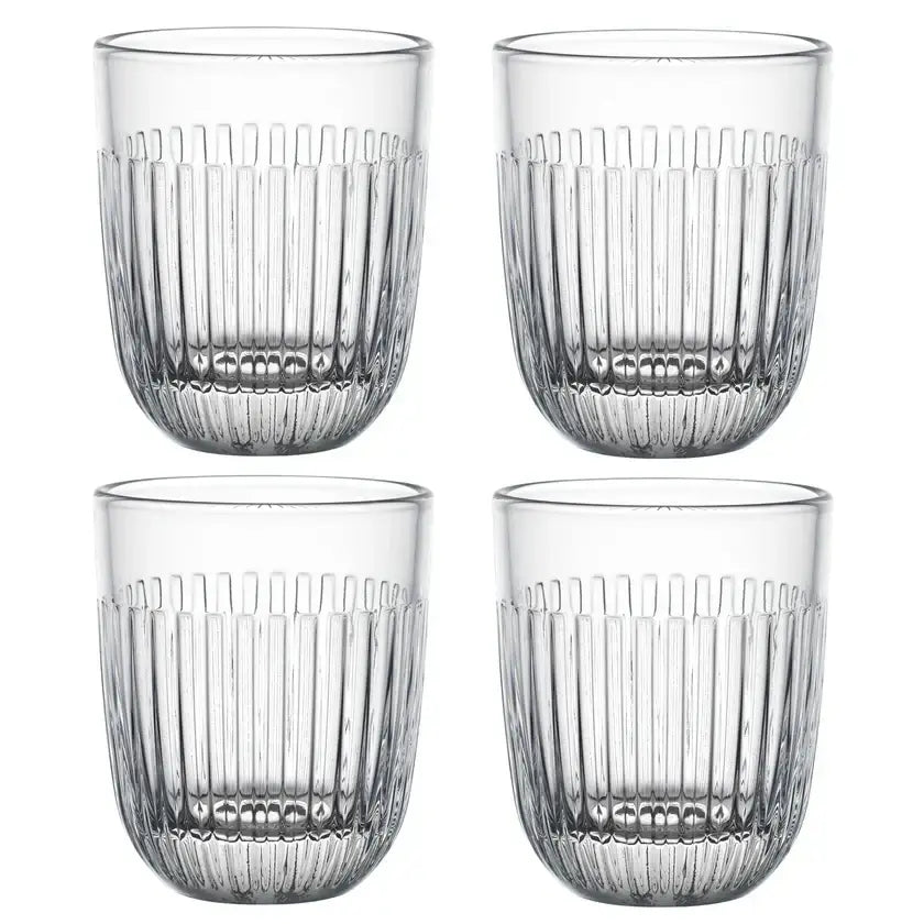 Ouessant Tumblers – Set of 4 - Assorted Colors - Clear - La Rochere