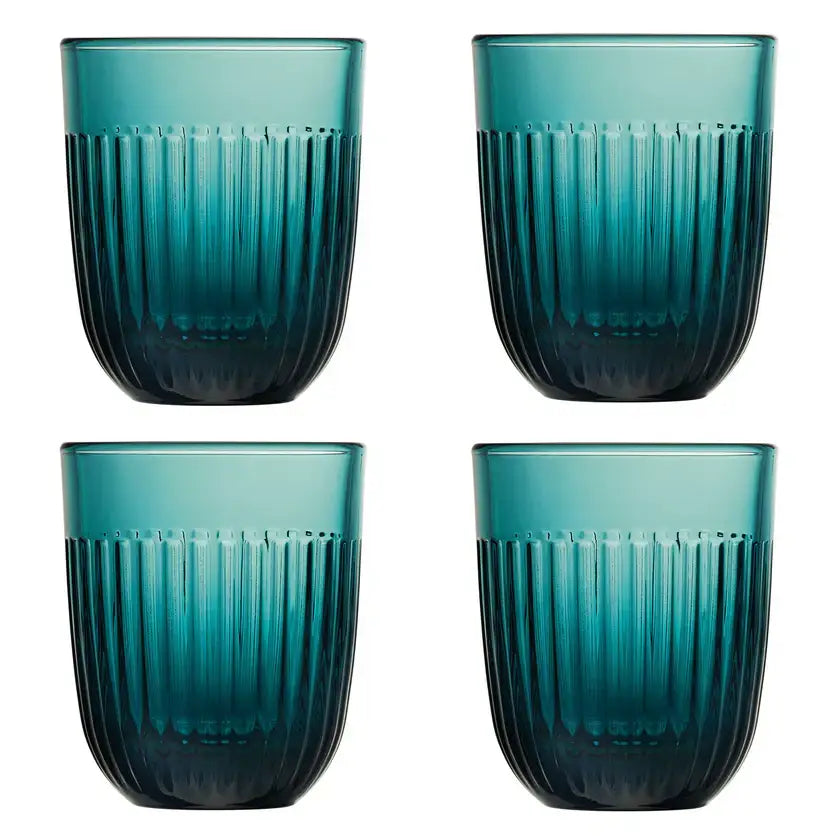 Ouessant Tumblers – Set of 4 - Assorted Colors - Night Blue - La Rochere
