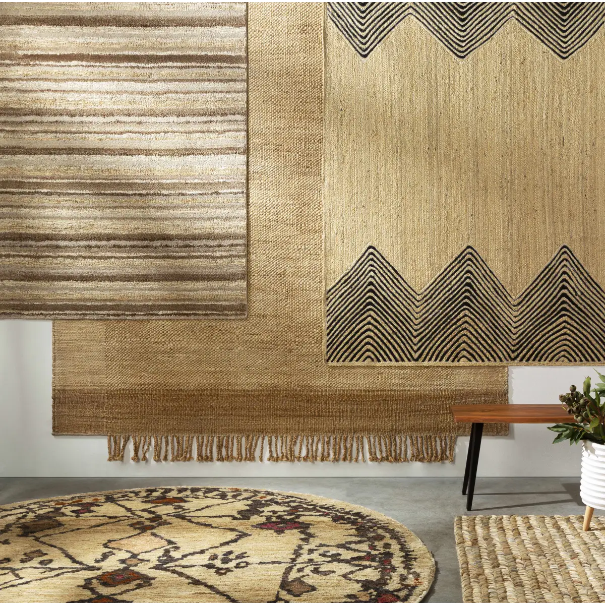 Outaouais Jute Rug - Boutique Rugs