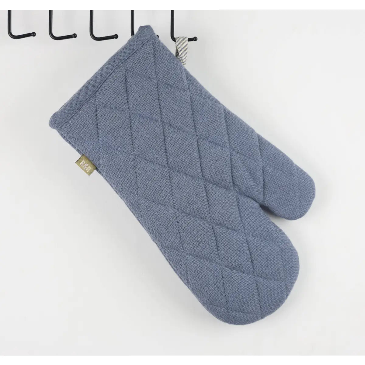 Quilted Oven Glove - Blue Muse - Raine & Humble