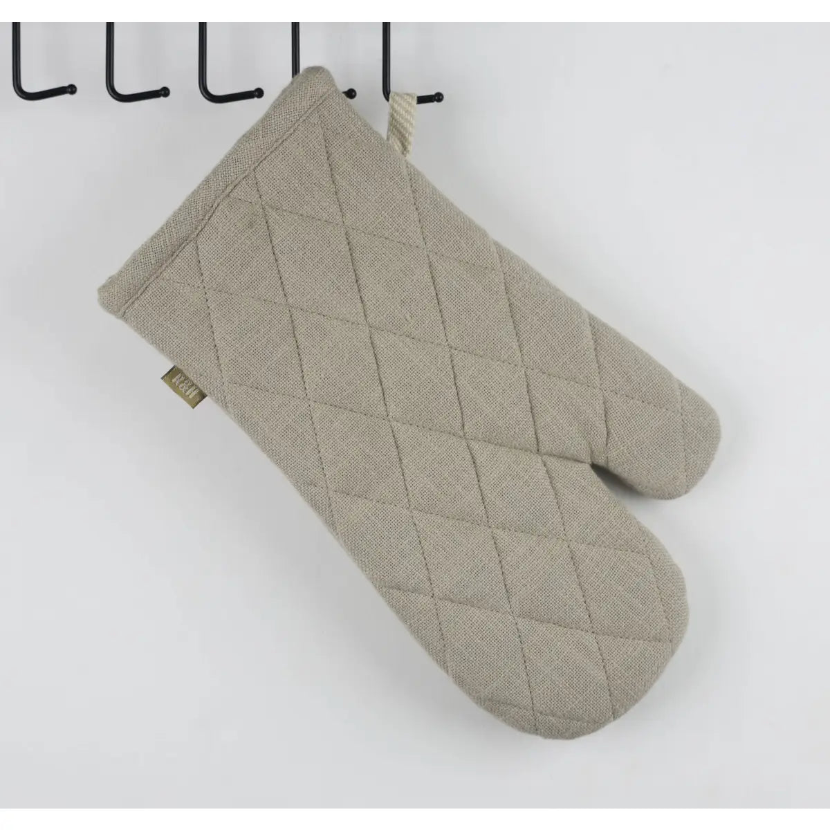 Quilted Oven Glove - Taupe Muse - Raine & Humble