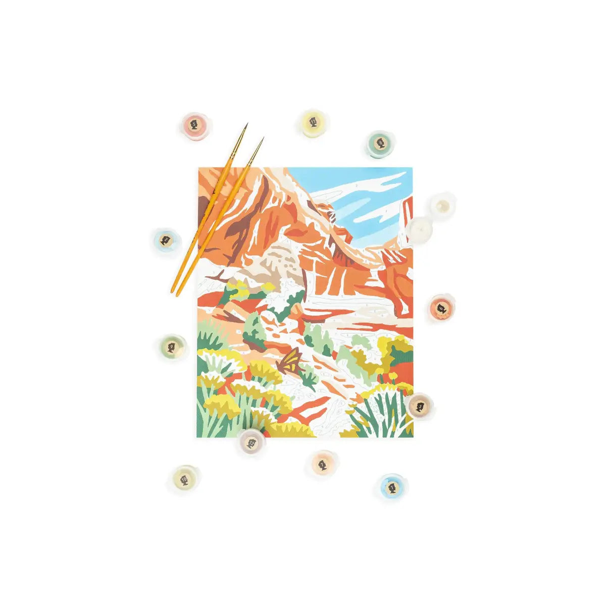 Paint by Number Kit - Capitol Reef National Park - Elle Crée