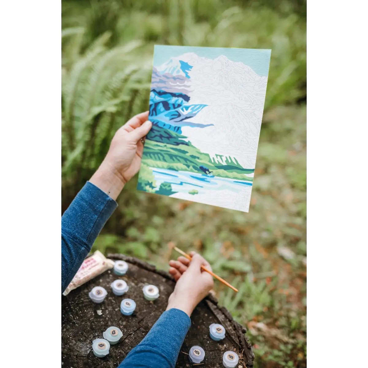 Paint by Number Kit - Denali National Park - Elle Crée